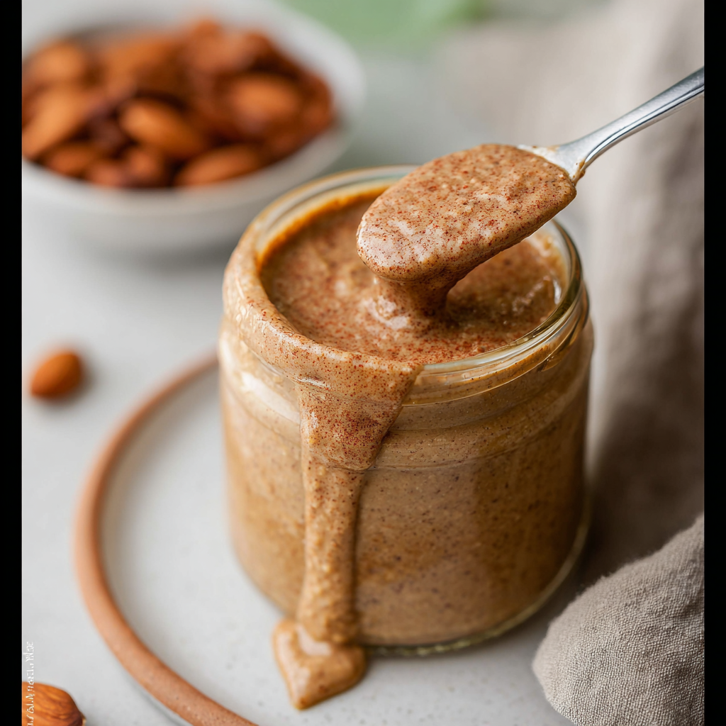 Recipe preparation for Homemade Almond Butter