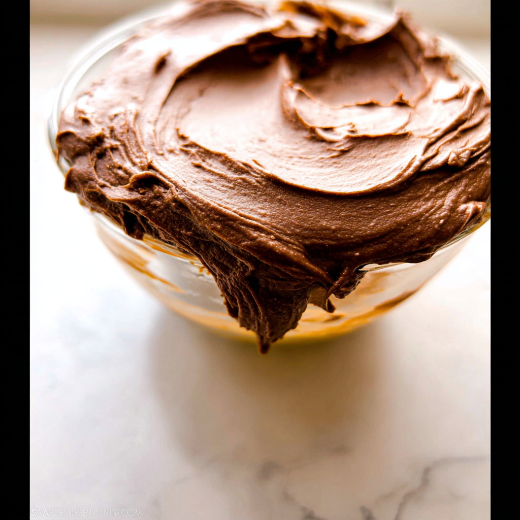 Recipe preparation for Chocolate Peanut Butter Frosting