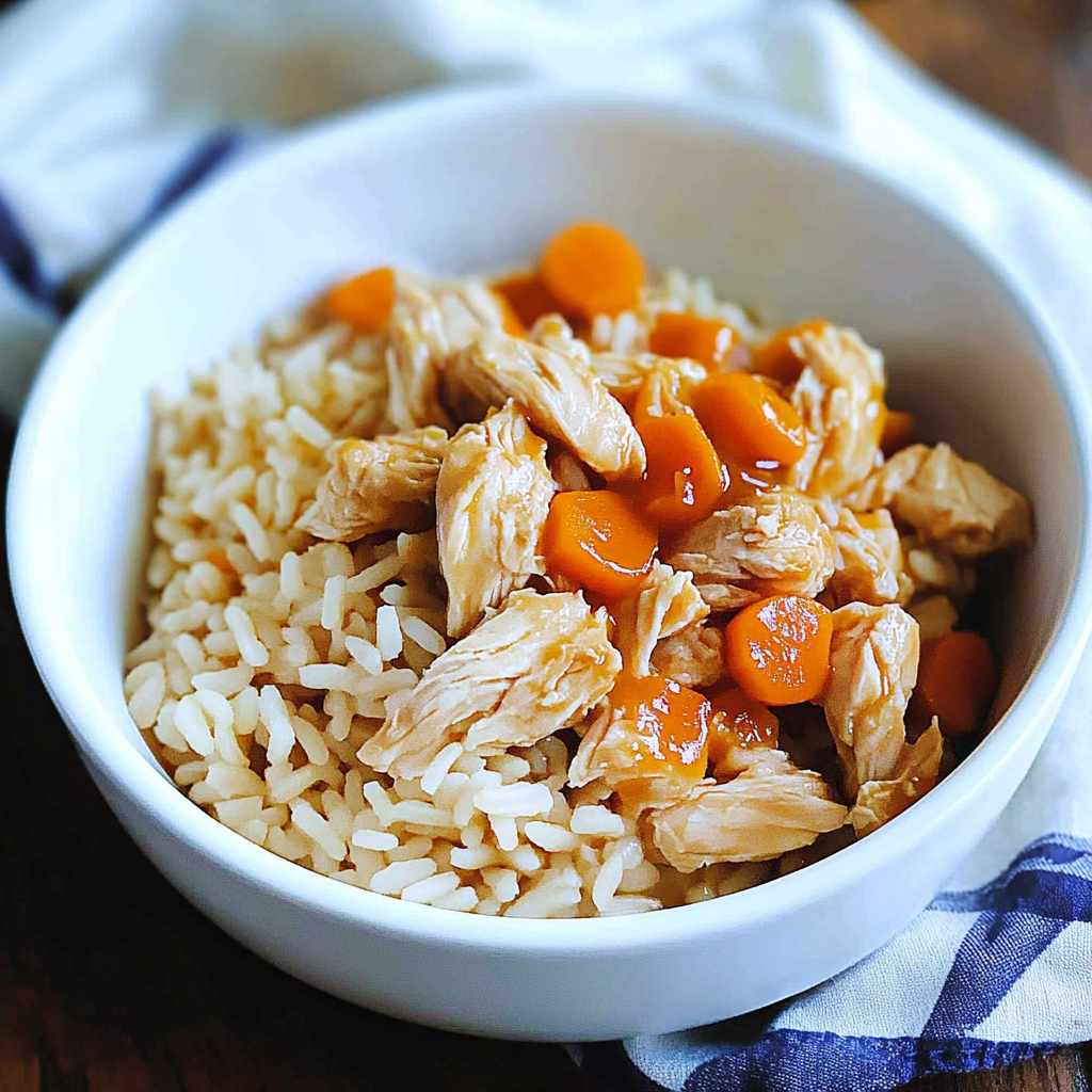 Recipe preparation for Chicken and Rice