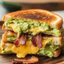 Bacon Guacamole Grilled Cheese