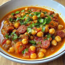 Chorizo Chickpea Stew