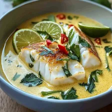 Coconut Lime Fish Soup