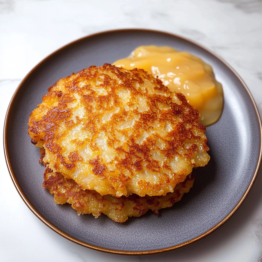 Recipe preparation for German Potato Pancakes
