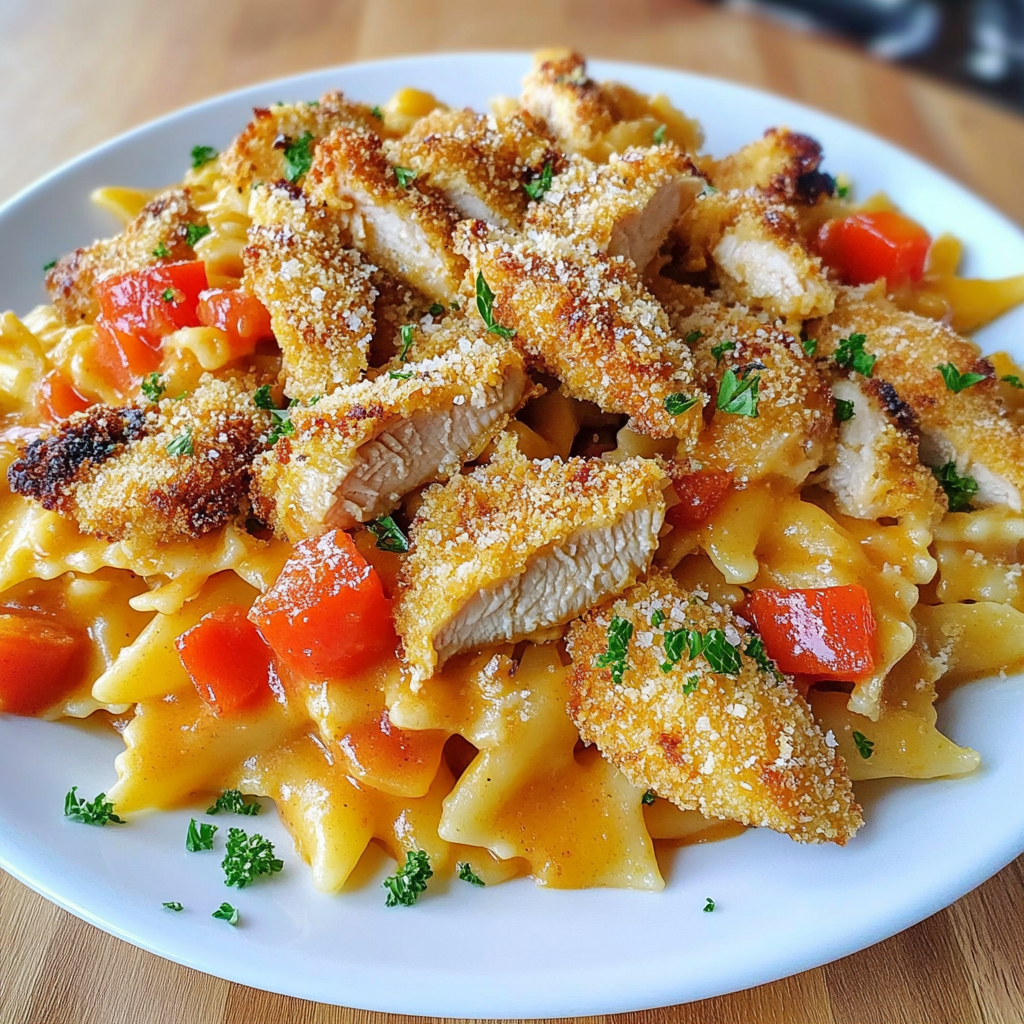 Recipe preparation for Louisiana Chicken Pasta Cheesecake Factory Copycat