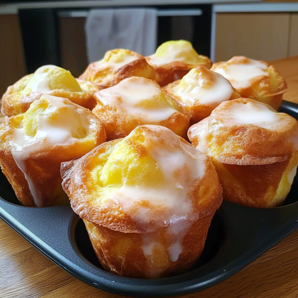 Recipe preparation for Cavacas Portuguese Popovers