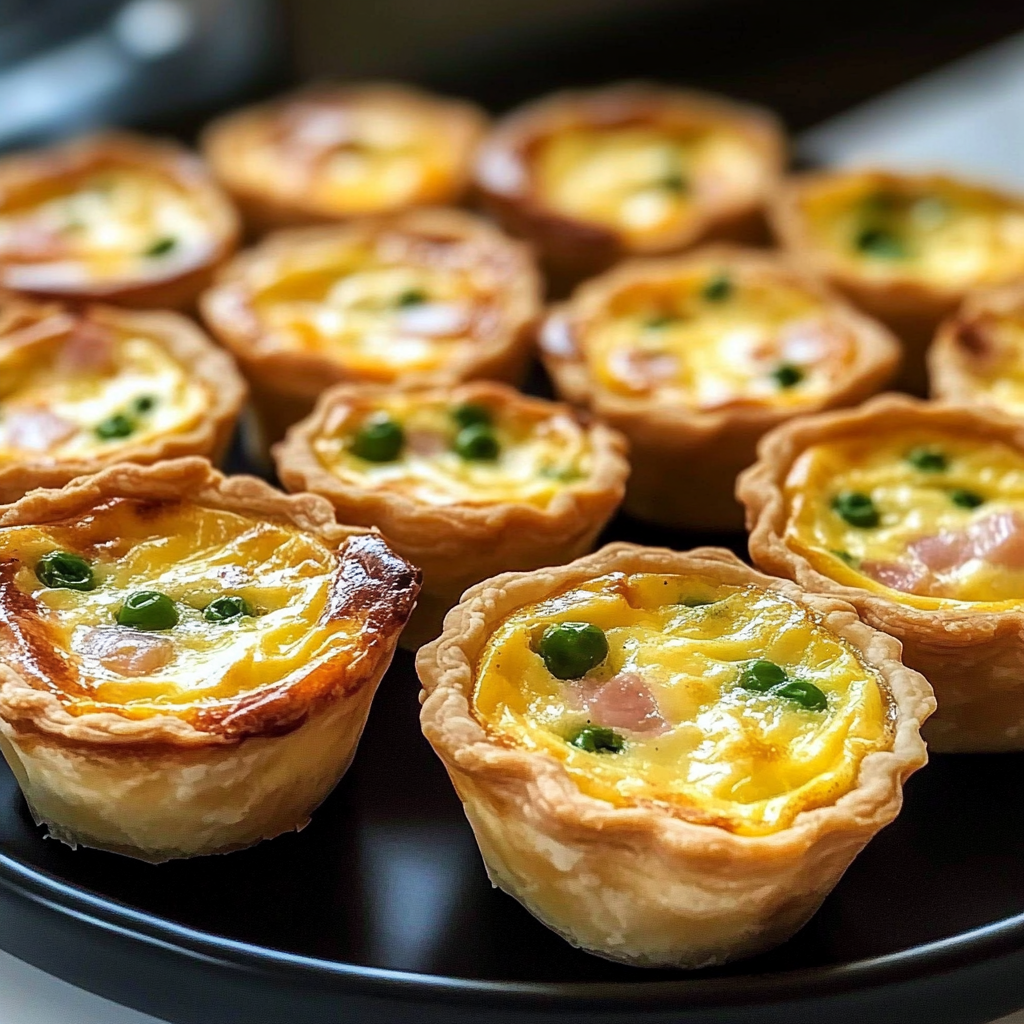Recipe preparation for Mini Quiche