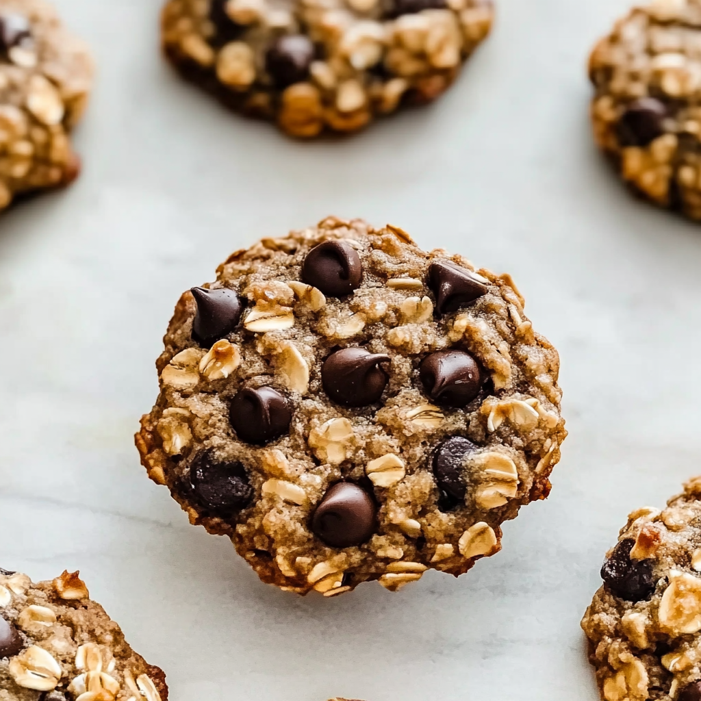 Recipe preparation for Chocolate Chip Banana Oatmeal Cookies