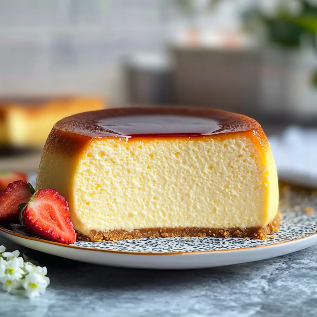 Recipe preparation for Instant Pot Japanese Cheesecake