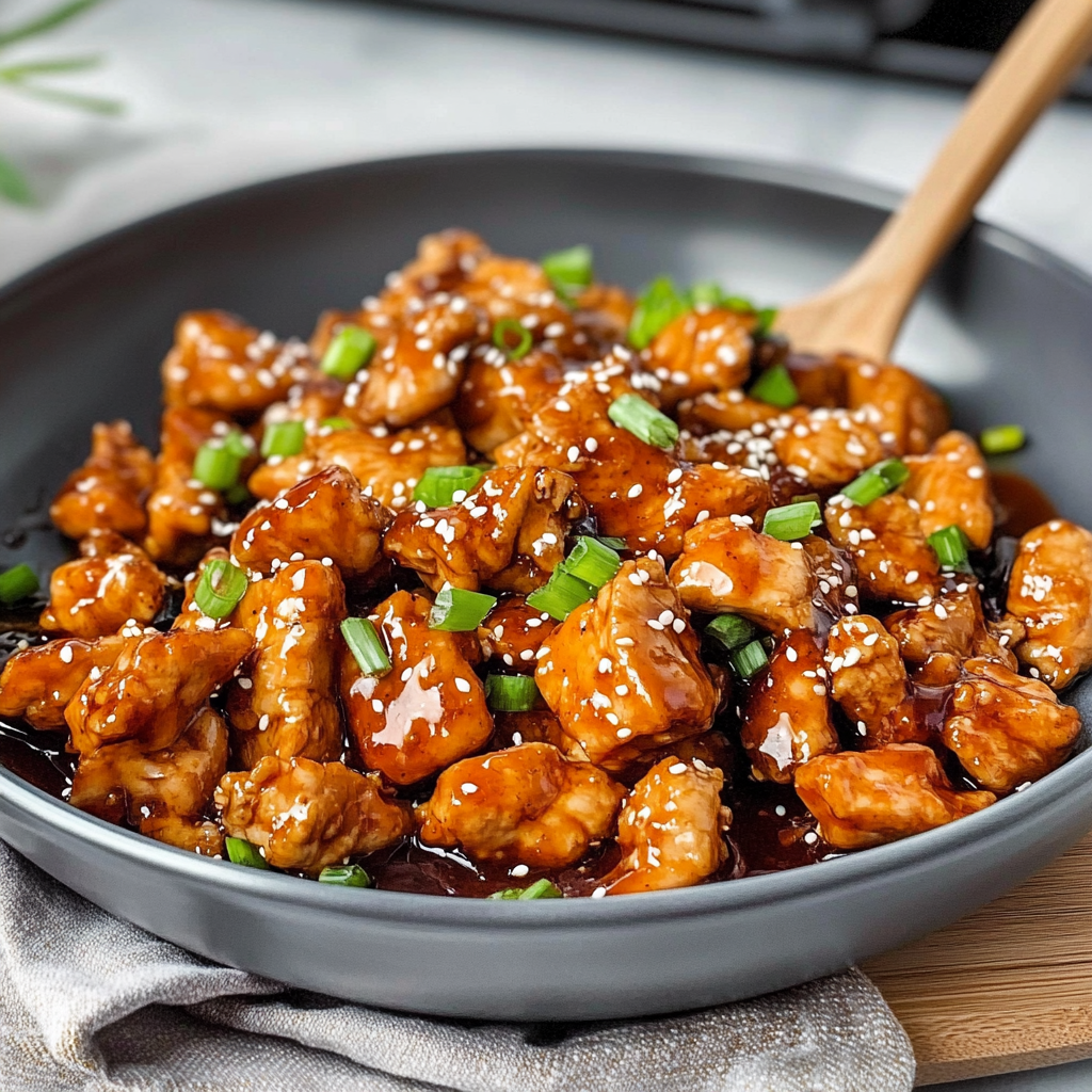 Recipe preparation for Hoisin Chicken