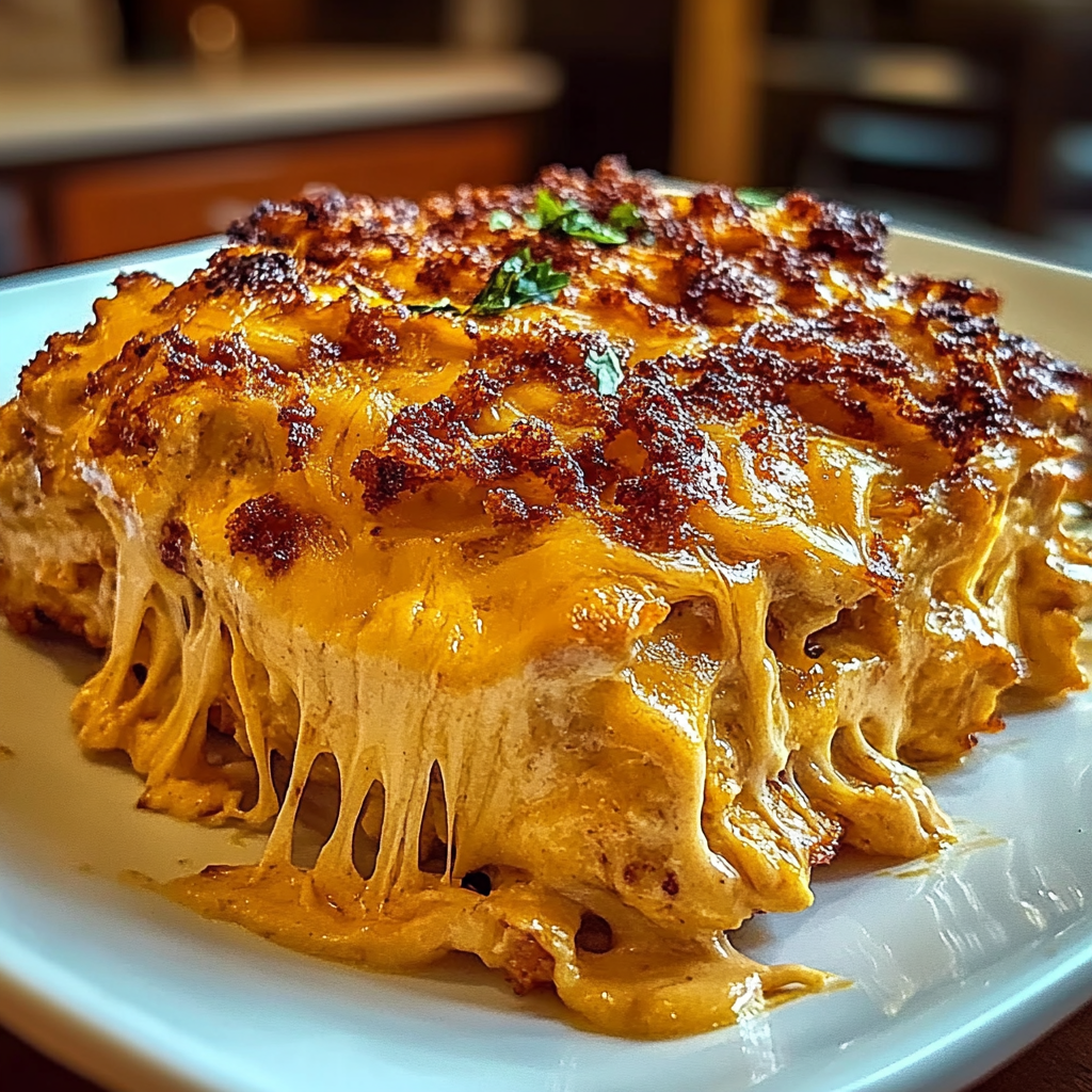 Recipe preparation for Spicy Southern Cheesy Chicken