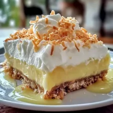 Lemon Coconut Cream Summer Bliss