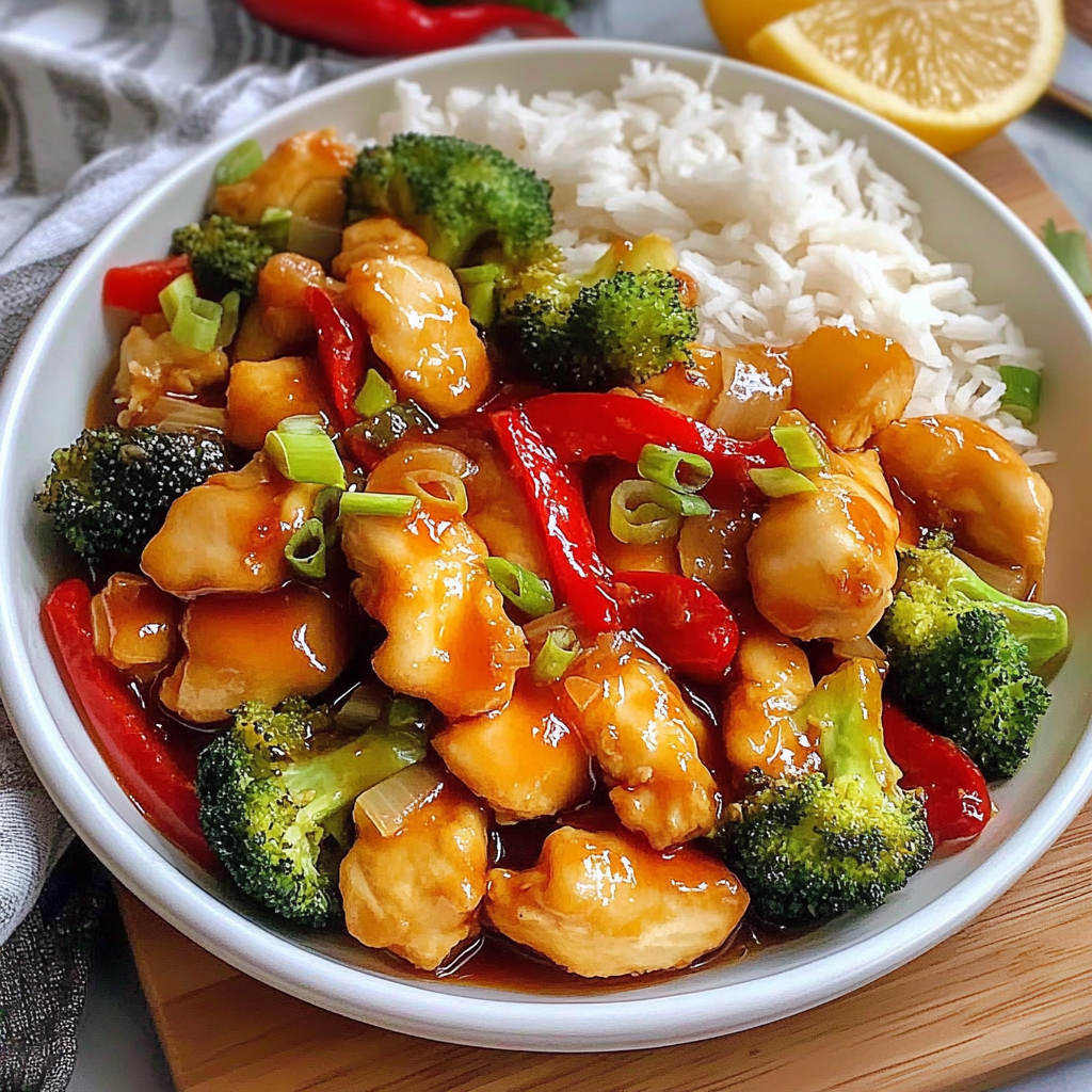 Recipe preparation for Hunan Chicken