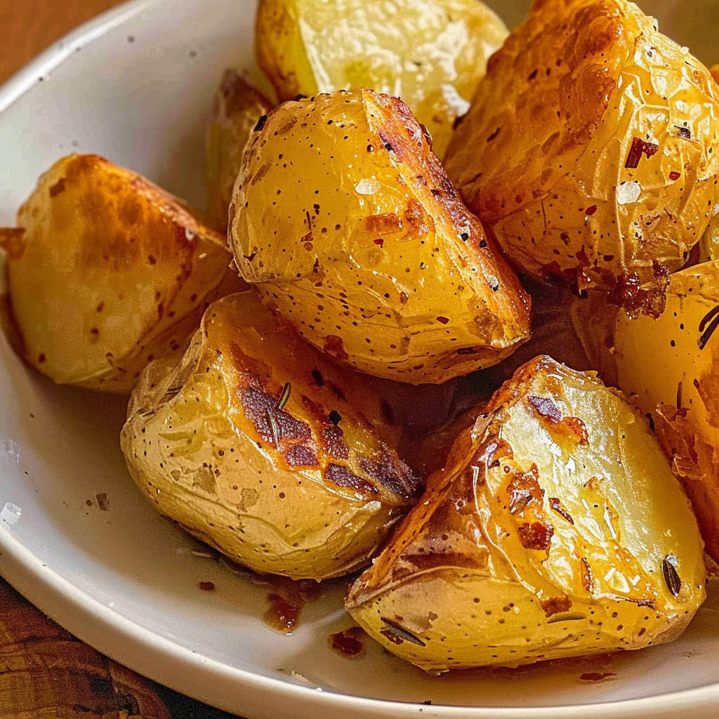 Recipe preparation for Stress-Free Roast Potatoes with Crispy Skin