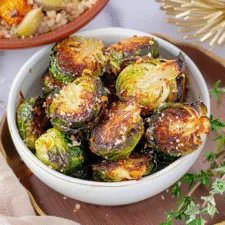 Parmesan-Roasted Brussels Sprouts