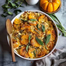 Butternut Squash & Sage Gratin