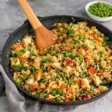 Leftover Friendly Dinner Chicken Fried Rice