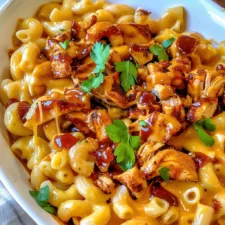 BBQ Chicken Mac and Cheese