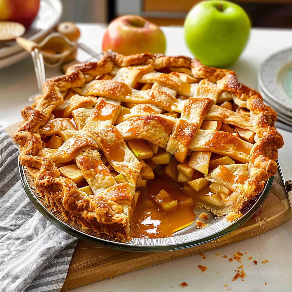 Recipe preparation for Apple Pie