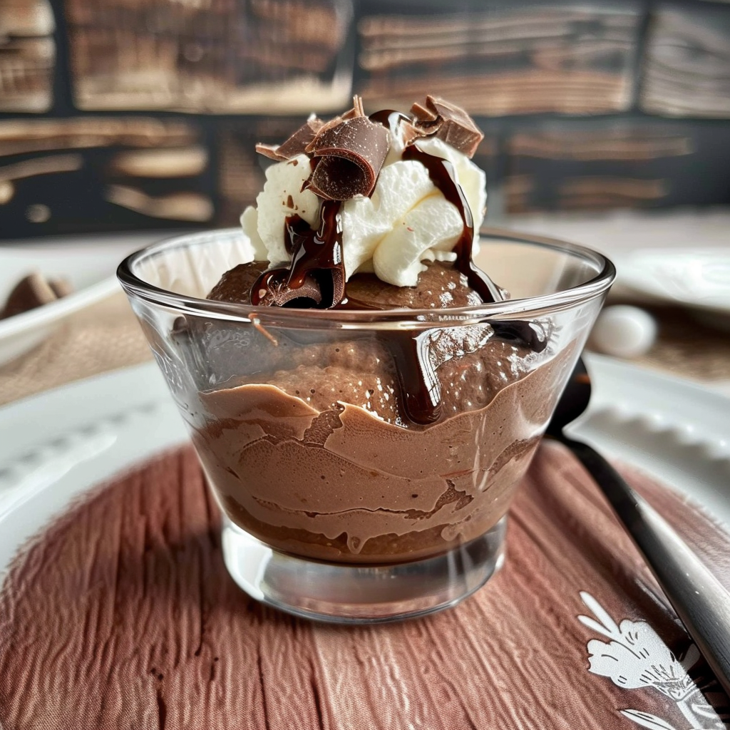 Recipe preparation for High-Protein Chocolate Mousse