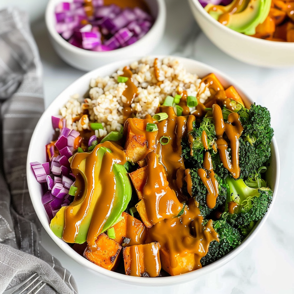 Recipe preparation for Vegan Buddha Bowl