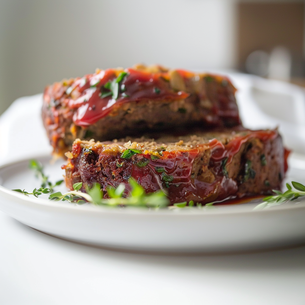 Recipe preparation for Moist Meatloaf