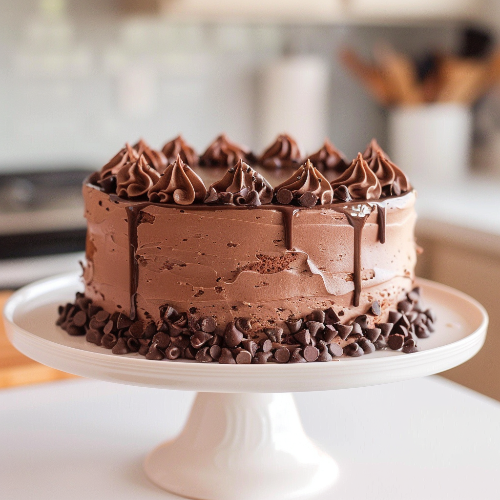 Recipe preparation for Chocolate Cake