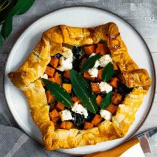 Savory Butternut Squash Galette
