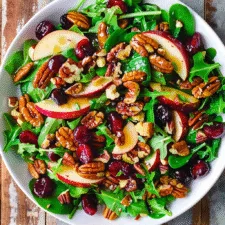 Apple Cranberry Pecan Salad