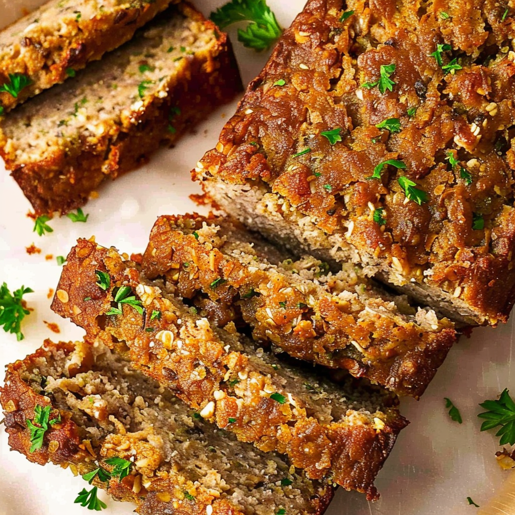 Recipe preparation for Nut Roast Loaf