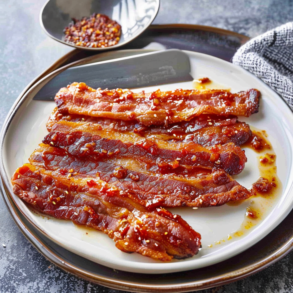 Recipe preparation for Millionaire Bacon