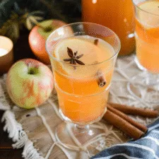 Warm Cider and Rum Punch