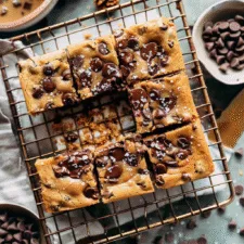 Brown Butter Toffee Cookie Bars