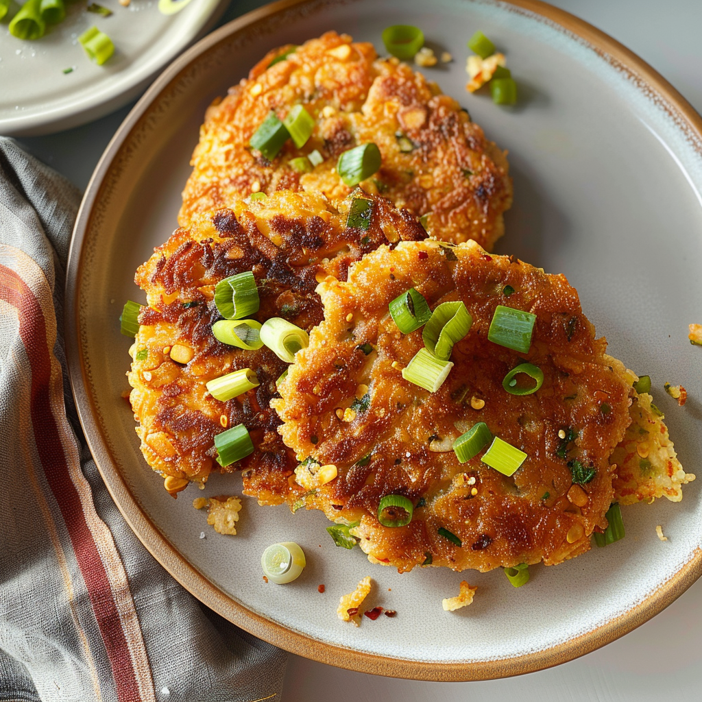 Recipe preparation for Whitebait Fritters