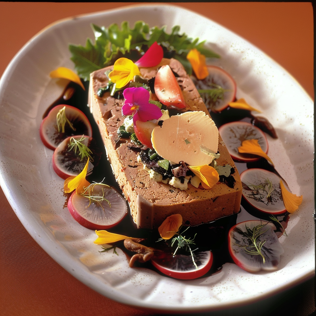 Recipe preparation for Wild Mushroom Country Terrine