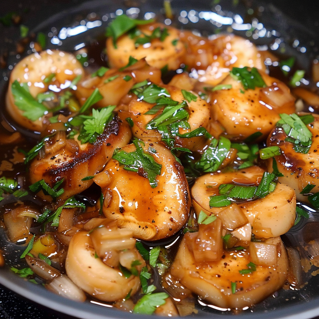 Recipe preparation for Mushroom 