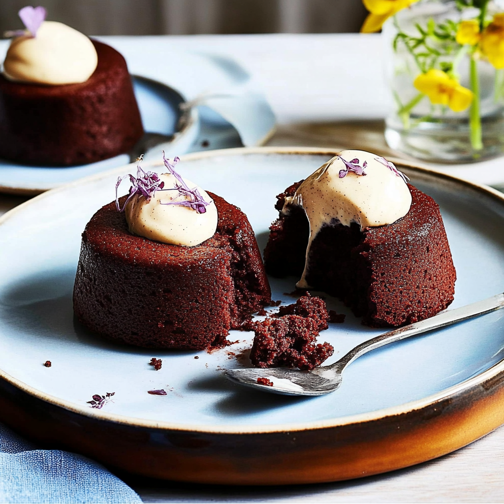 Recipe preparation for Steamed Beetroot & Chocolate Pudding