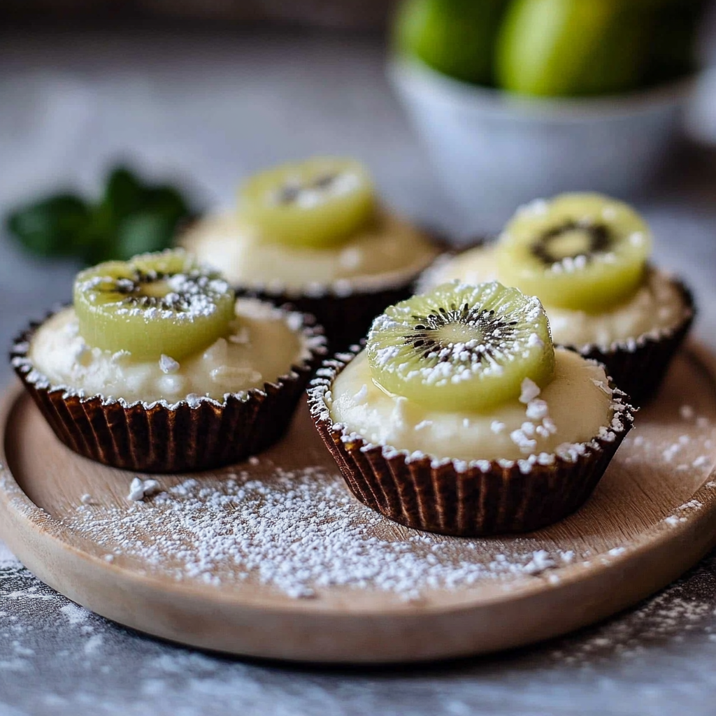 Recipe preparation for White Chocolate Truffles with Kiwi