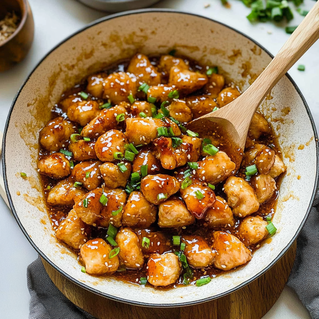 Recipe preparation for One-Pan Honey Butter Garlic Chicken