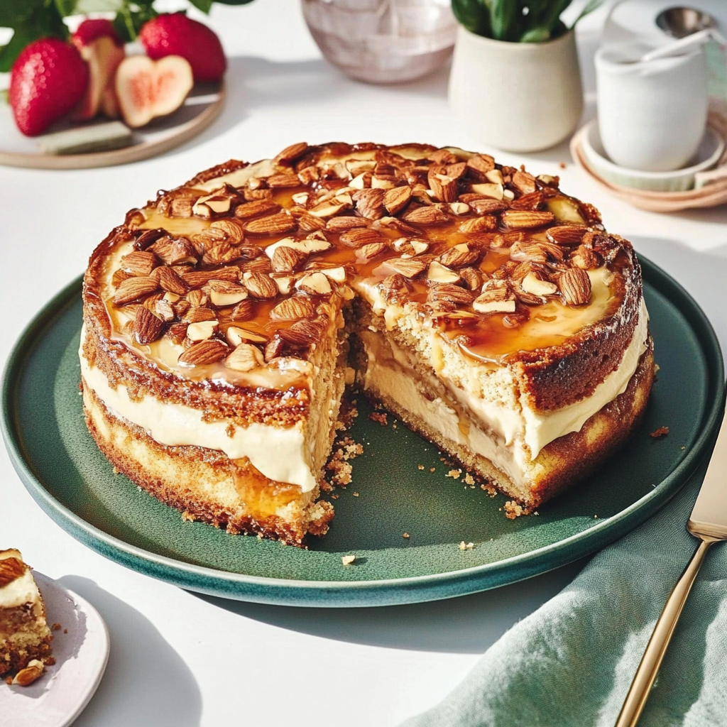 Recipe preparation for German Bee Sting Cake