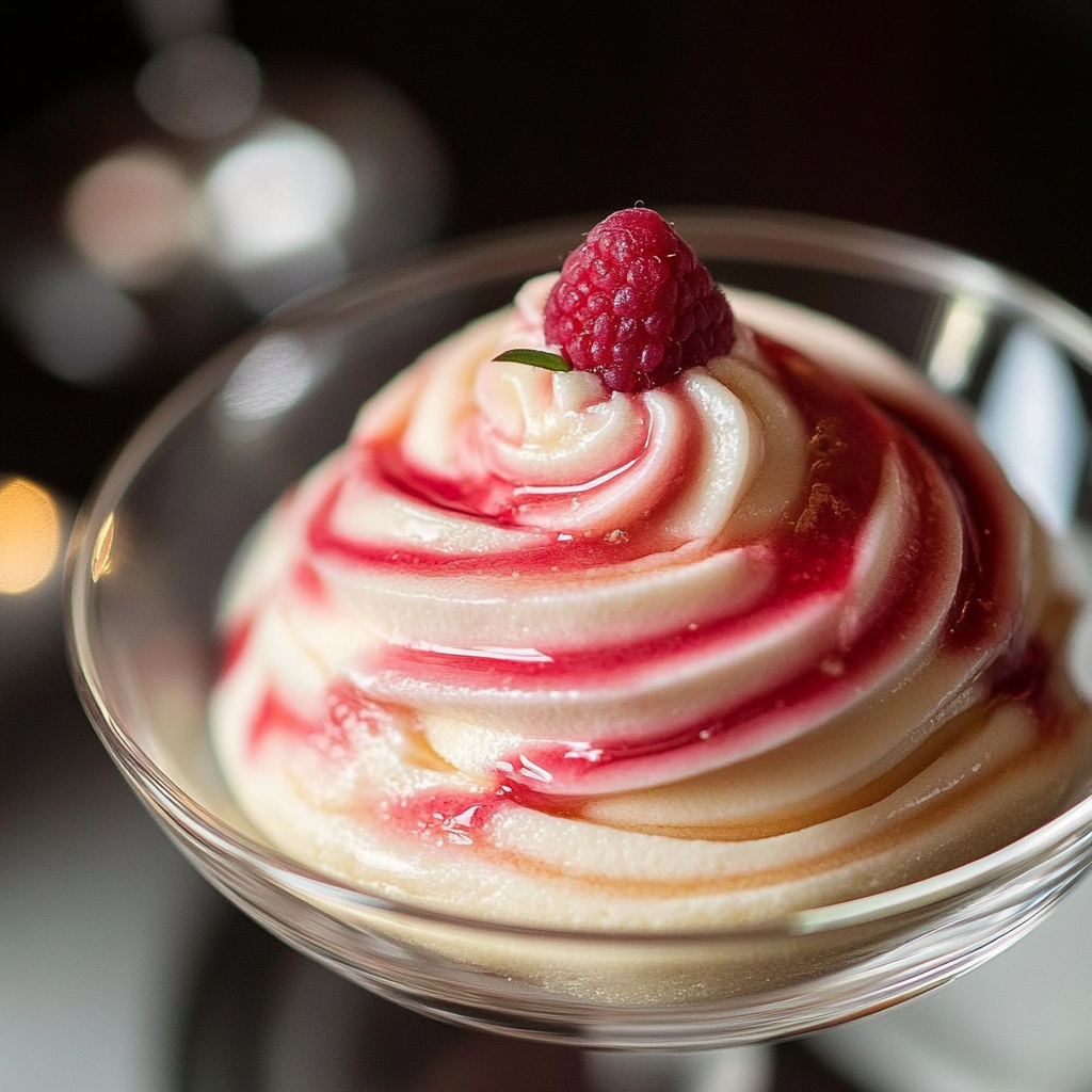 Recipe preparation for White Chocolate Cheesecake Mousse