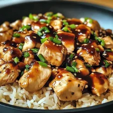 Honey BBQ Chicken Rice