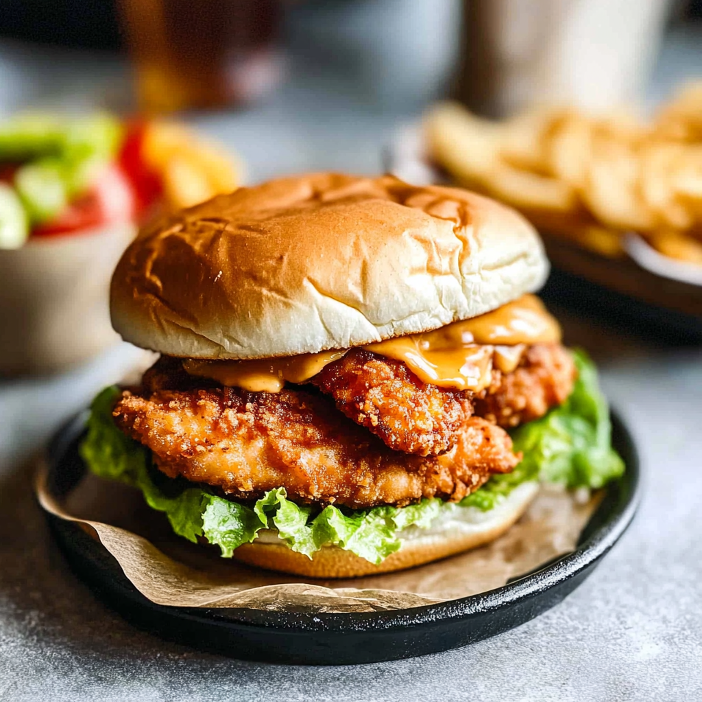 Recipe preparation for Chick-fil-A Chicken Sandwich