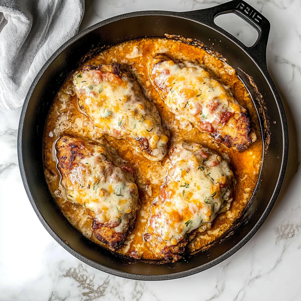 Recipe preparation for Queso Chicken