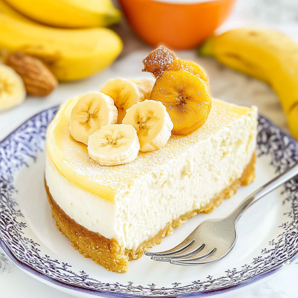 Recipe preparation for Banana Pudding Cheesecake