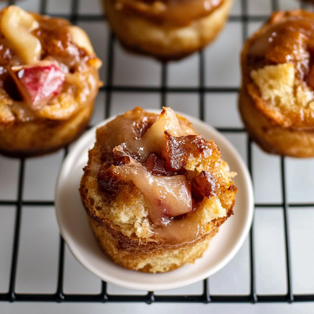 Recipe preparation for Rhubarb Sticky Buns