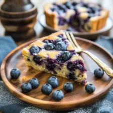 Paleo Lemon Blueberry Cake