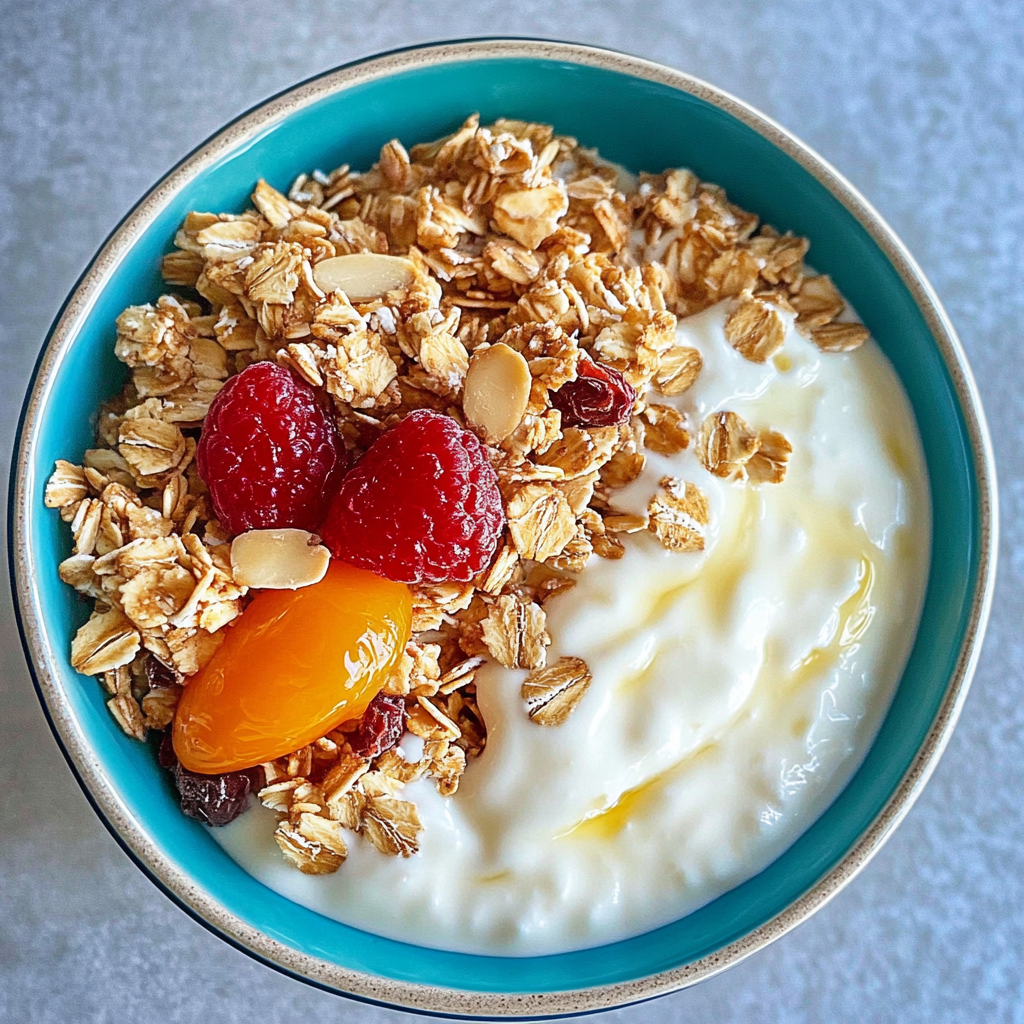 Recipe preparation for Sunny Kansas Granola