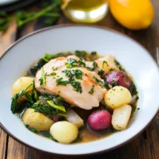 Braised Chicken with Spring Vegetables