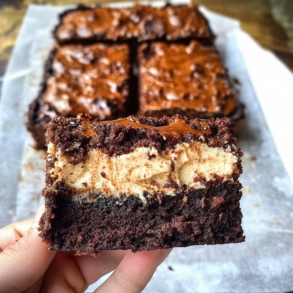 Recipe preparation for Espresso Martini Brownies