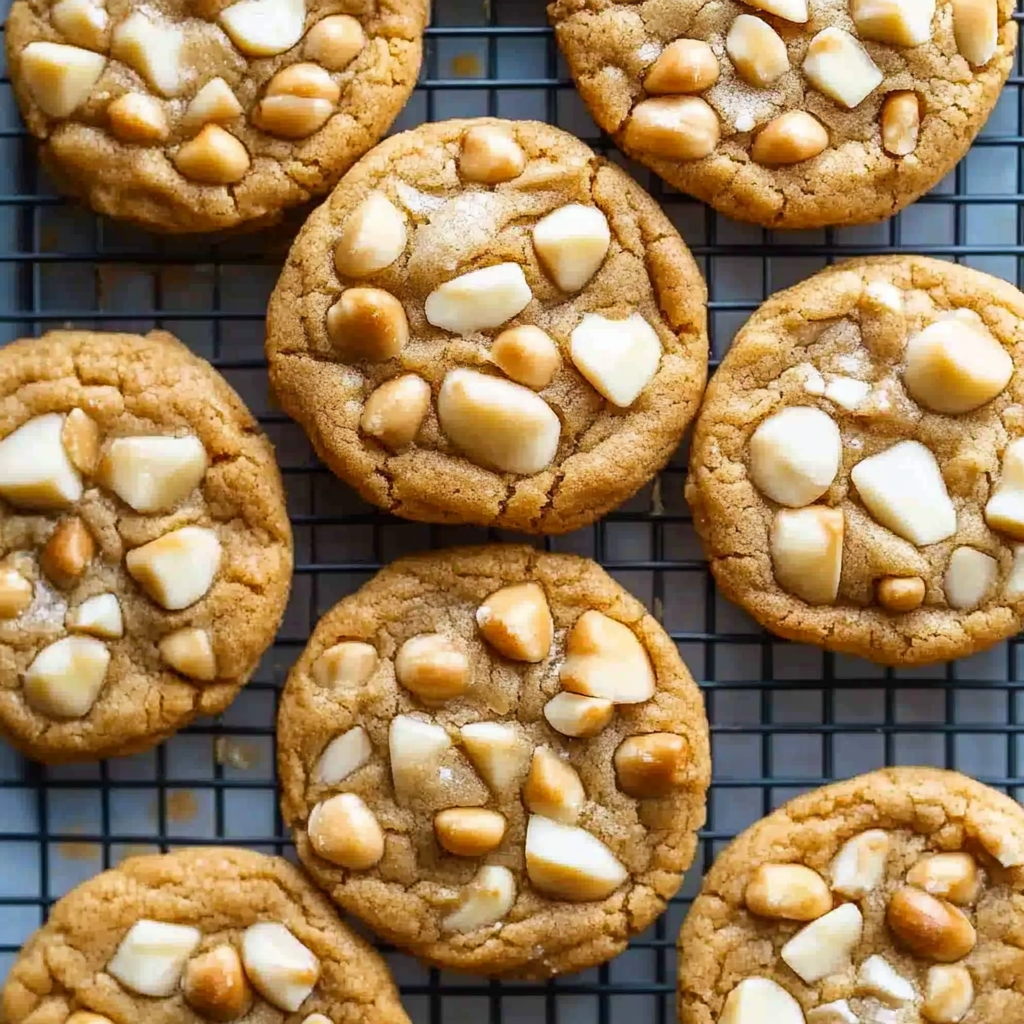 Recipe preparation for Vegan White Chocolate Macadamia Nut Cookies